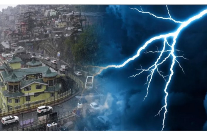 ਹਿਮਾਚਲ’ਚ ਮੀਂਹ ਅਤੇ ਤੂਫਾਨ ਨੇ ਮਚਾਈ ਤਬਾਹੀ;ਬਿਜਲੀ ਗੁੱਲ,ਛੱਤਾਂ ਉੱਡ ਗਈਆਂ, ਦਰੱਖਤ ਡਿੱਗਣ ਕਾਰਨ ਤਿੰਨ ਲੋਕ ਜ਼ਖਮੀ,ਭਾਰੀ ਬਾਰਿਸ਼ ਦੀ ਚੇਤਾਵਨੀ ਜਾਰੀ