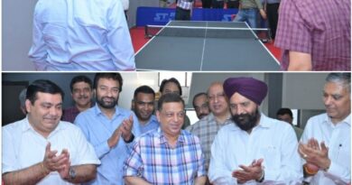 IOL ਕੈਮੀਕਲਜ਼ ਐਂਡ ਫਾਰਮਾਸਿਊਟੀਕਲਜ਼ ਲਿਮਟਿਡ ਨੇ ਸੀਆਈਸੀਯੂ ਵਿਖੇ ਮਨੋਰੰਜਨ ਟੇਬਲ ਟੈਨਿਸ ਰੂਮ ਦਾ ਉਦਘਾਟਨ ਕੀਤਾ   