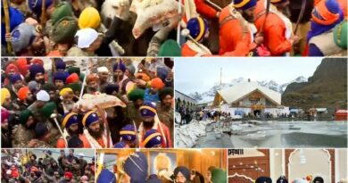 ਗੁਰਦੁਆਰਾ ਹੇਮਕੁੰਟ ਸਾਹਿਬ ਦੇ ਕਿਵਾੜ ਅੱਜ ਪੰਜ ਪਿਆਰਿਆਂ ਦੀ ਅਗਵਾਈ ਹੇਠ ‘ ਬੋਲੇ ​​ਸੋ ਨਿਹਾਲ’ ਦੇ ਜੈਕਾਰਿਆਂ ਨਾਲ ਸ਼ਰਧਾਲੂਆਂ ਲਈ ਖੋਲ੍ਹੇ – ਤਸਵੀਰਾਂ ਰਾਹੀਂ ਤੁਸੀਂ ਵੀ ਦਰਸ਼ਨ ਕਰੋ 
