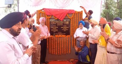 Foundation Stone Laid for the Veterinary Surgery Center for Stray Dogs in Chuhar Chak, Moga