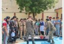 MOCK DRILL CONDUCTED BY 3 PUNJAB GIRLS BATTALION NCC LUDHIANA