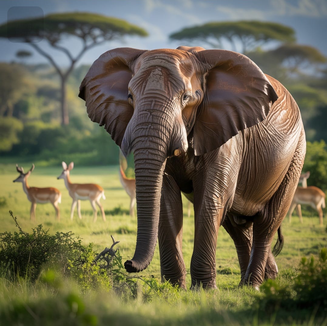 ਅਕਲਮੰਦੀ : ਡੁੱਬਦੇ ਨੂੰ ਤਿਨਕੇ ਦਾ ਸਹਾਰਾ ਪਰ ਭਾਗਾਂ ਵਾਲੇ ਹਿਰਨ ਨੂੰ ਜਾਨ ਬਚਾਉਣ ਲਈ ਮਿੱਲ ਗਿਆ ਹਾਥੀ ਦਾ ਸਹਾਰਾ – 20 ਲੱਖ ਤੋਂ ਵੱਧ ਲੋਕ ਵੇਖ ਚੁੱਕੇ ਹਨ ਜਾਨ ਬਚਾਉਣ ਵਾਲੀ ਵੀਡੀਓ