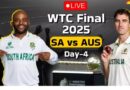 South Africa wins WTC 2025 title, defeating Australia by five wickets in the final 