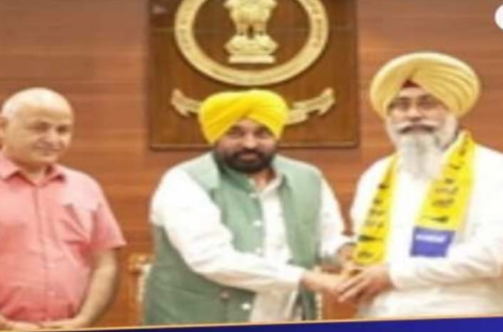 ਸਾਬਕਾ MLA ਹਰਮੀਤ ਸਿੰਘ ਸੰਧੂ ‘ਆਪ’ਵਿੱਚ ਸ਼ਾਮਿਲ,ਜਿਮਨੀ ਚੋਣ ਲਈ ਹੋ ਸਕਦੇ ਨੇ ਉਮੀਦਵਾਰ,CM ਮਾਨ ਨੇ ਕੀਤਾ ਸਵਾਗਤ