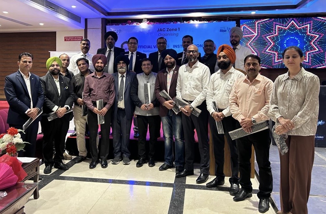 Jc Dr. Jasbir Singh Bawa Installed as Regional Chairman of JAC