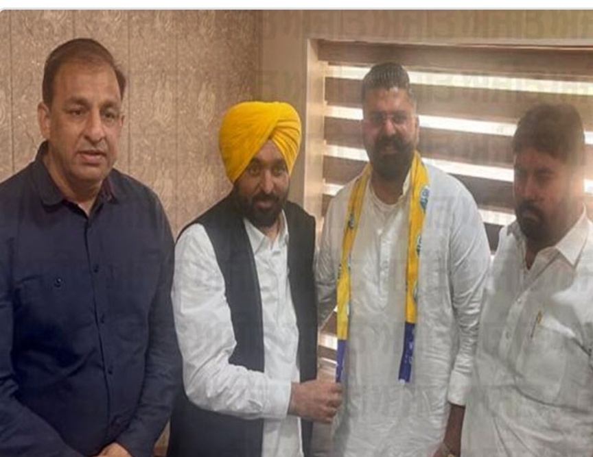 ਜਲੰਧਰ ਸੈਂਟਰਲ ‘ਚ ਵੱਡਾ ਰਾਜਨੀਤਿਕ ਬਦਲਾਅ:ਭਾਜਪਾ ਕੌਂਸਲਰ ਸ਼ਿਵਮ ਸ਼ਰਮਾ ‘ਆਪ’ਚ ਸ਼ਾਮਿਲ