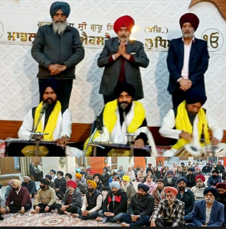 ਗੁਰ ਦਸ਼ਮੇਸ਼ ਸੇਵਾ ਸੁਸਾਇਟੀ ਵੱਲੋਂ ਗੁਰਦੁਆਰਾ ਸ਼੍ਰੀ ਗੁਰੂ ਸਿੰਘ ਸਭਾ ਮਾਡਲ ਟਾਊਨ ਐਕਸਟੈਨਸ਼ਨ ਵਿਖੇ ਕੀਰਤਨ ਸਮਾਗਮ ਆਯੋਜਿਤ