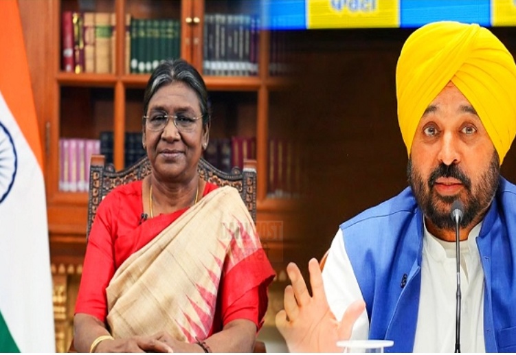 5 ਮਈ ਨੂੰ ਭਗਵੰਤ ਮਾਨ ਦੀ ਦ੍ਰੋਪਦੀ ਮੁਰਮੂ ਨਾਲ ਮੁਲਾਕਾਤ, ਦਲਬਦਲ ਮਾਮਲੇ ‘ਤੇ ਹੋਵੇਗੀ ਚਰਚਾ
