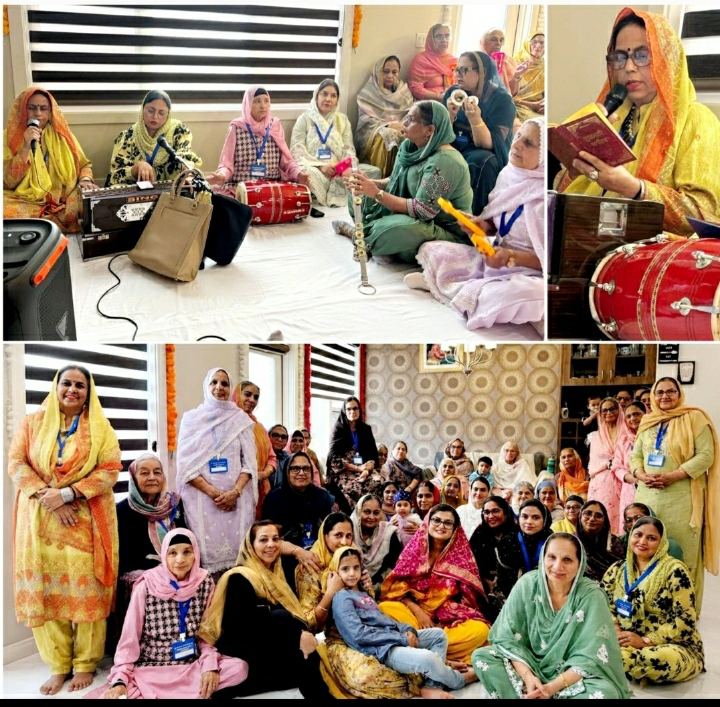 ਏਕ ਨੂਰ ਸੁਖਮਨੀ ਸਾਹਿਬ ਸੁਸਾਇਟੀ ਵੱਲੋਂ ਹਫਤਾਵਾਰੀ ਸਮਾਗ਼ਮ ਦੌਰਾਨ ਗੁਰਬਾਣੀ ਦੇ ਪਾਠ ਅਤੇ ਕੀਰਤਨ ਕੀਤੇ ਗਏ 