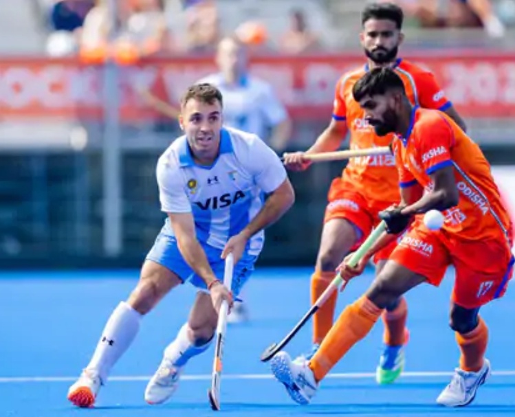 India suffers a big setback in Hockey World Cup, out of semi-final race with 5-3 defeat to Argentina