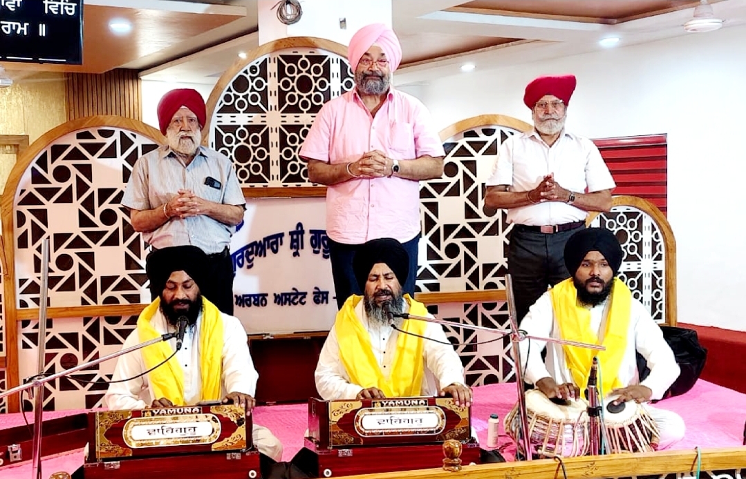 ਸਾਨੂੰ ਗੁਰੂ ਸਾਹਿਬਾਨ ਵੱਲੋਂ ਦਰਸਾਏ ਗੁਰਮਤਿ ਮਾਰਗ ਤੇ ਚੱਲ ਕੇ ਆਪਣੇ ਜੀਵਨ ਨੂੰ ਸਫਲ ਬਣਾਉਣਾ ਚਾਹੀਦਾ ਹੈ – ਭਾਈ ਗੁਰਮੇਜ ਸਿੰਘ 